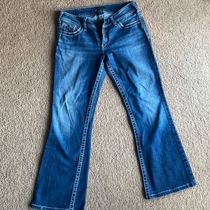 Silver Suki jeans Sz 31W x 32L